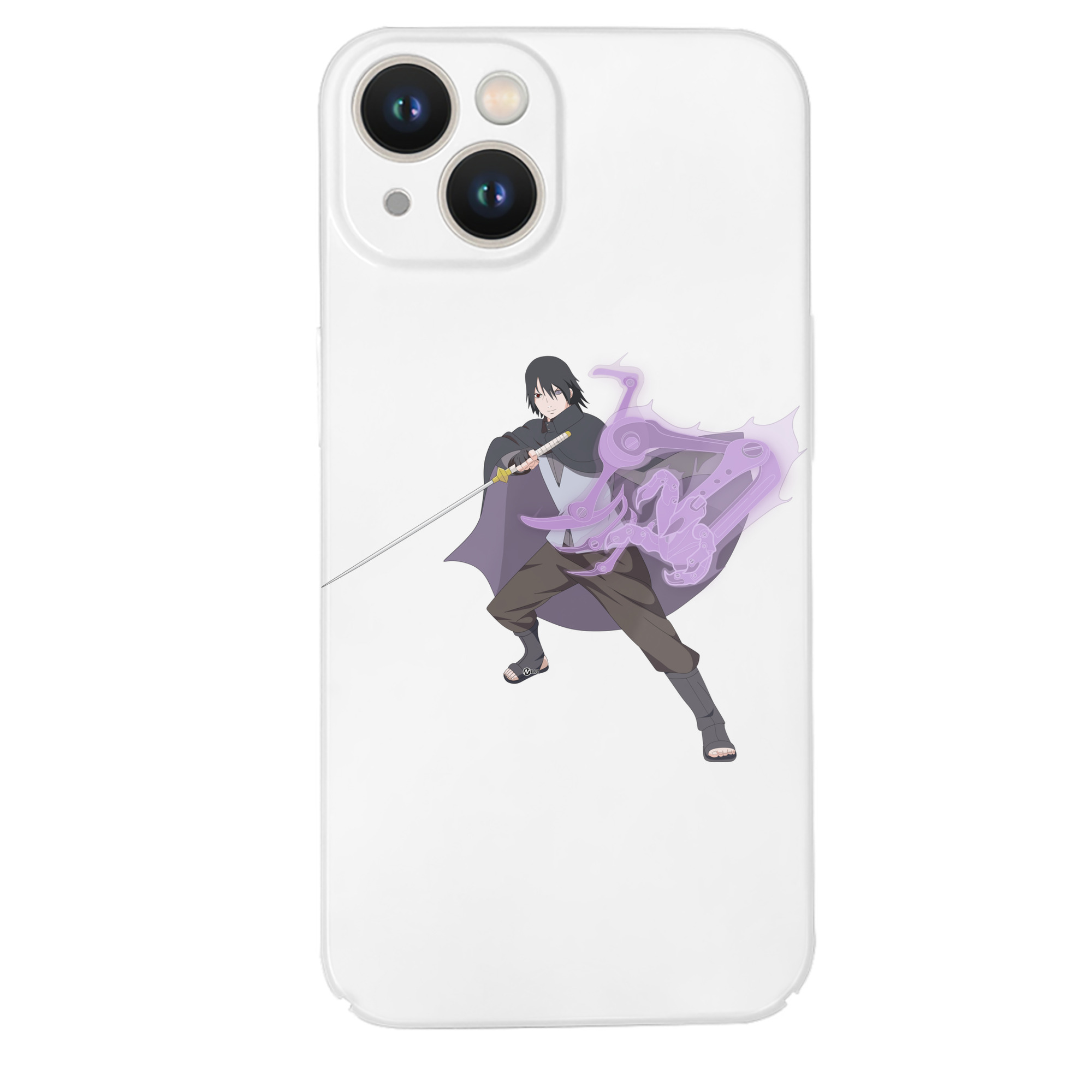 （画像用） NARUTO -ナルト- うちは サスケ Uchiha Sasuke 【iPhone 14シリーズ対応】ハードケース